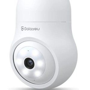 NEW 2K Light Bulb Security Wireless Outdoor, Lightbulb Camera,WiFi